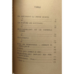 Le théâtre de montherlant