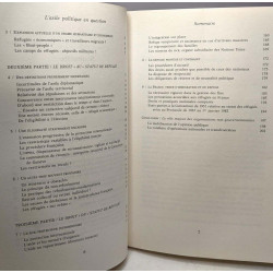 L'asile politique en question