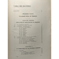 L'Argentine au seuil de l'Industrie
