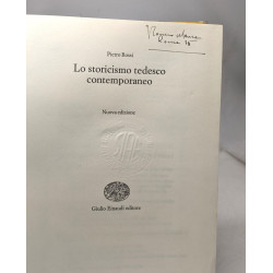 Lo storicismo tedesco contemporaneo