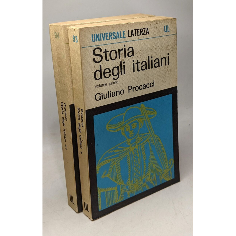 Storia degli italiani Vol. 1 e 2