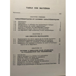 Technique des circuits à transistors