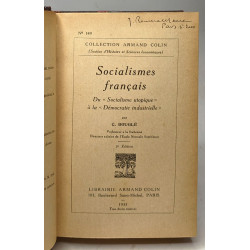 Socialismes français - Du Socialisme utopique à la démocratie...
