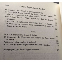 Cahiers Roger Martin du Gard - 2