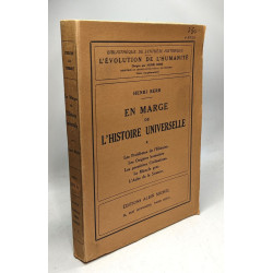 EN MARGE DE L'HISTOIRE UNIVERSELLE. Les problèmes de l'Histoire...