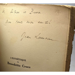 L'esthétique de Benedetto Croce