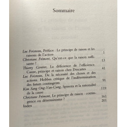La découverte du principe de raison