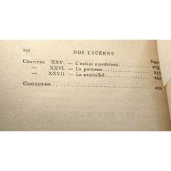 Nos lycéens. Etudes documentaires