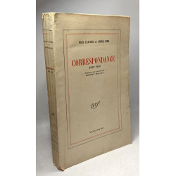 Correspondance 1899-1926
