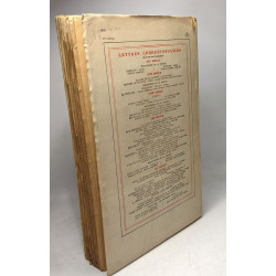 Correspondance 1899-1926