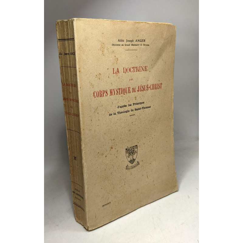 La doctrine du corps mystique de Jésus-Christ