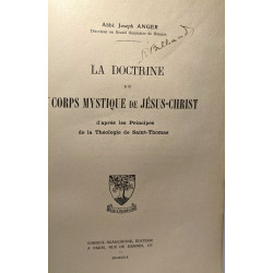 La doctrine du corps mystique de Jésus-Christ