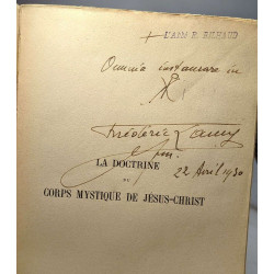 La doctrine du corps mystique de Jésus-Christ