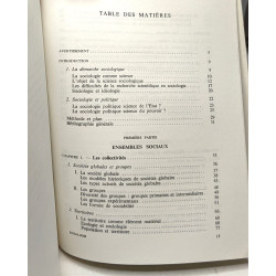 Sociologie de la politique - themis collection dirigee par m. duverger