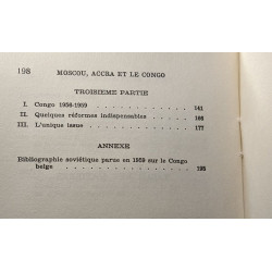 Moscou Accra et le Congo. Connaître le Congo
