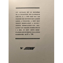 La Correspondance inédite de John Keats présentée et traduite par...