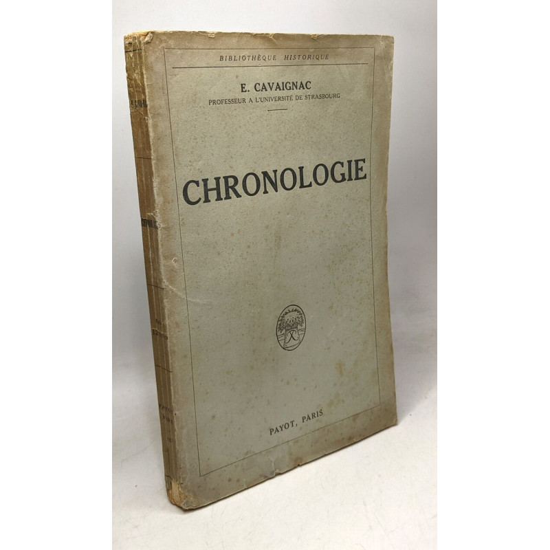 Chronologie - à L'usage Des Candidats Aux Examens D'histoire