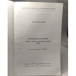 Economie D'un Système. Unités Et Relations Syntaxiques En Zarma...