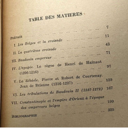 Les Empereurs belges de Constantinople