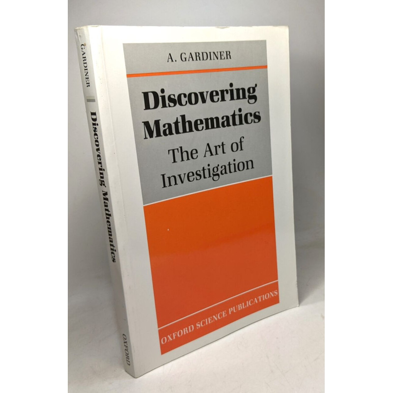 Discovering Mathematics: The Art of Investigation