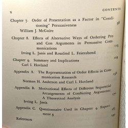 The Order of Presentation in Persuasion
