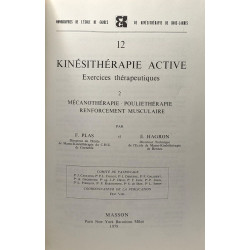 Kinésithérapie active - exercices thérapeutiques 2 volumes: 1/...