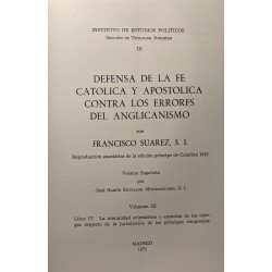 Defensa de la fe católica y apóstólica contra los errores del...