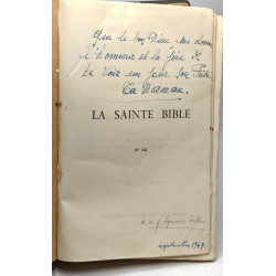 La sainte bible - traduction d'après les textes originaux par le...
