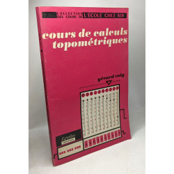 Cours de calculs topométriques