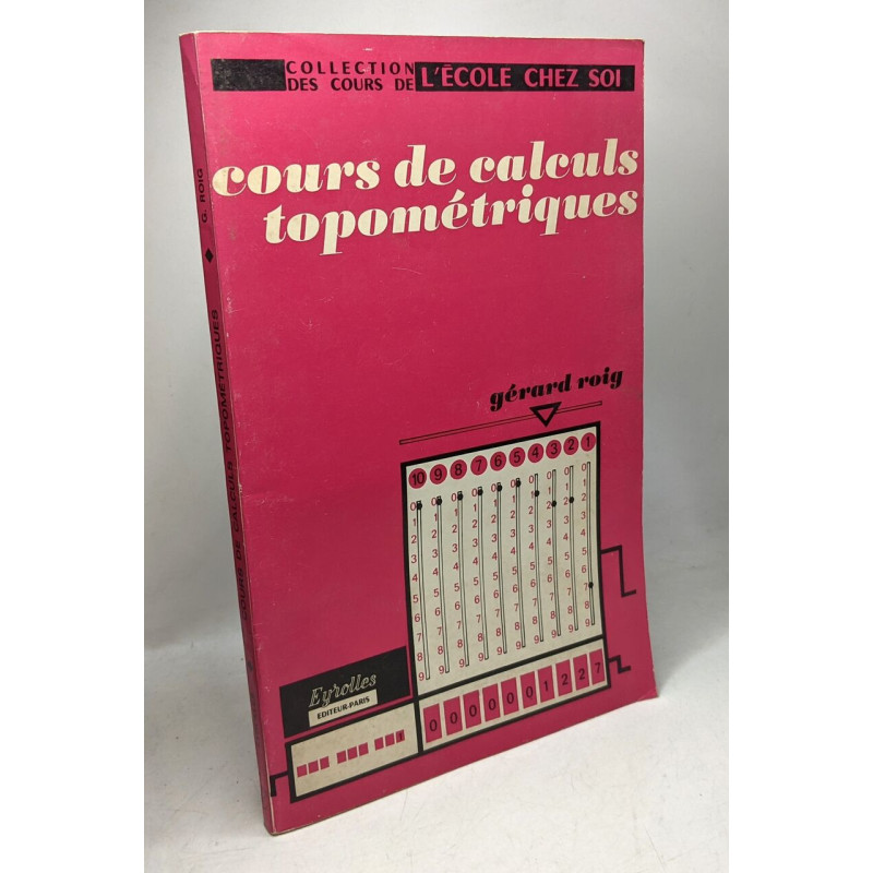 Cours de calculs topométriques