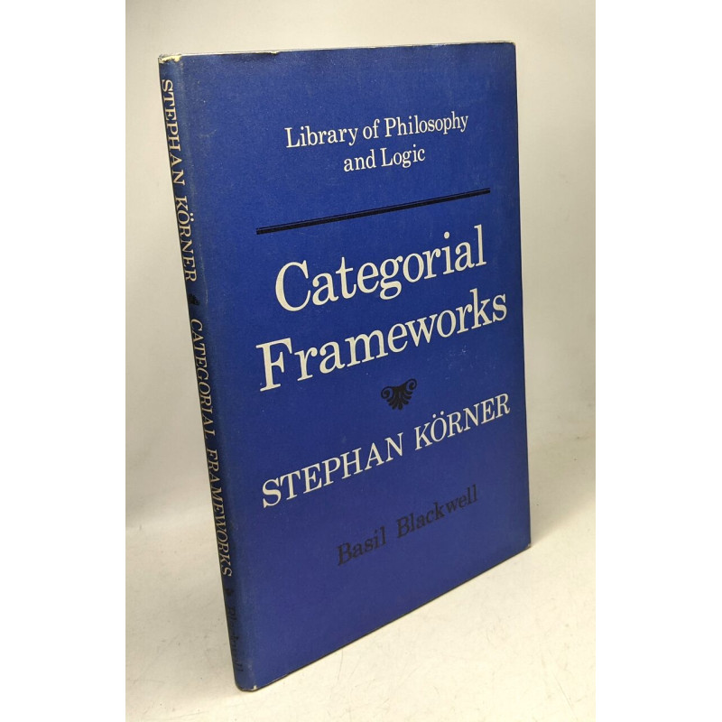 Categorial Frameworks / library of philosophy and logic