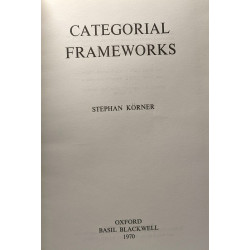Categorial Frameworks / library of philosophy and logic