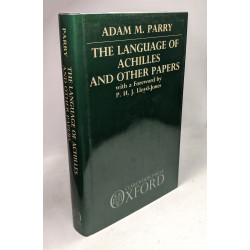 The Language of Achilles and Other Papers
