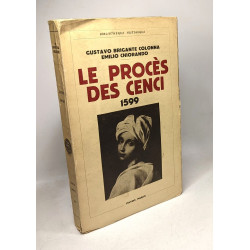 Le procès des Cenci 1599
