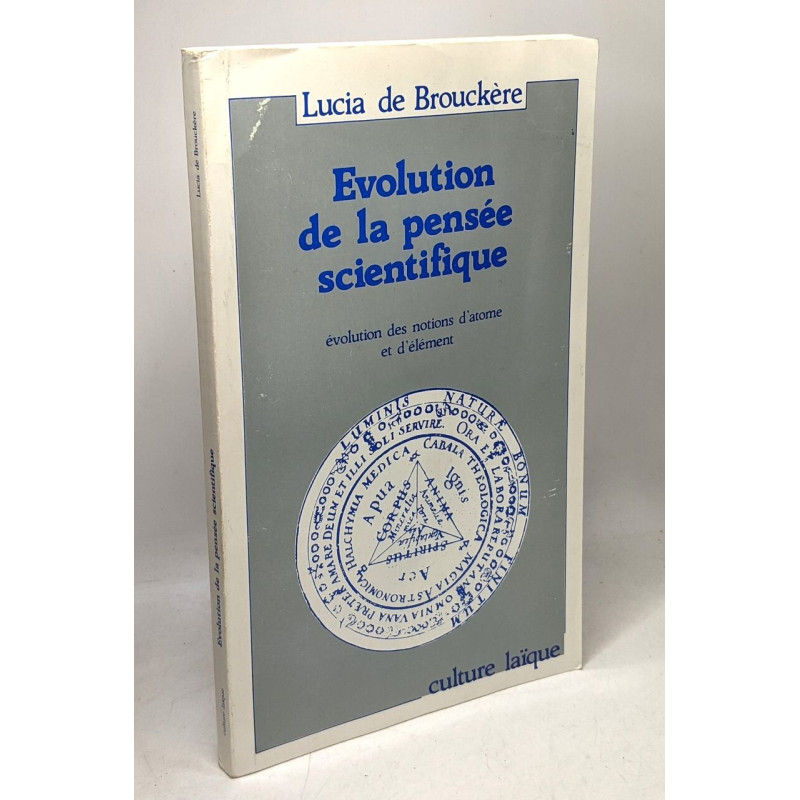 Evolution de la pensée scientifique évolution des notions de...