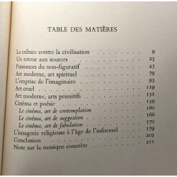 Réflexions sur l'art actuel