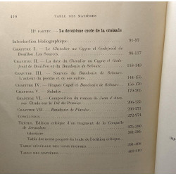 Le cycle de la croisade