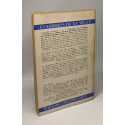 Henry de montherlant / classiques du XXe siècle