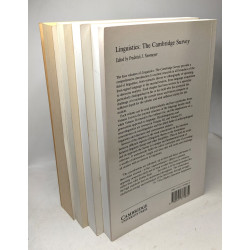 Linguistics: the cambridge survey - I/ Foundations + II/...