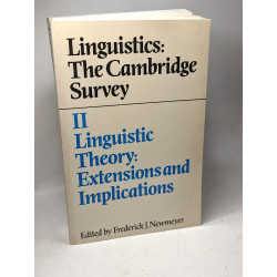 Linguistics: the cambridge survey - I/ Foundations + II/...