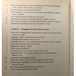 Linguistics: the cambridge survey - I/ Foundations + II/...