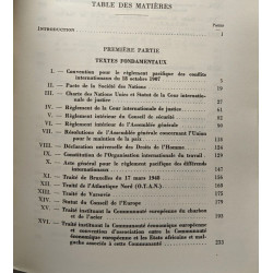 Traités et Documents diplomatiques