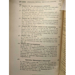 Manuel des études grecques et latines - FASCICULE IV: Géographie...