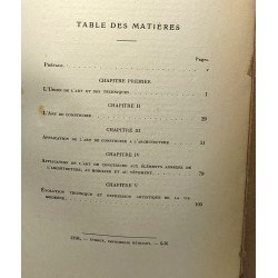 L'ART ET LES TECHNIQUES. Ouvrage illustré de 63 gravures. Préface...