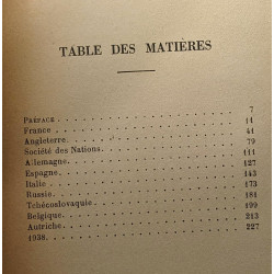 Vingt ans d'Europe 1919-1939 - préface de M. André Tardieu
