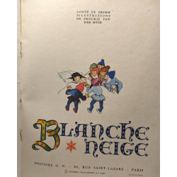 Blanche neige d'apres un conte de Grimm FROUKJE VAN DER MEER...