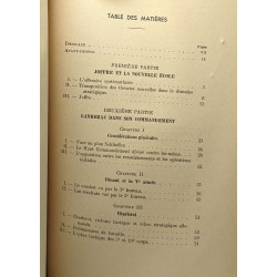 1914 - Le redressement initial