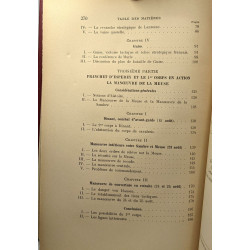 1914 - Le redressement initial