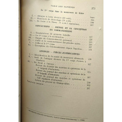 1914 - Le redressement initial