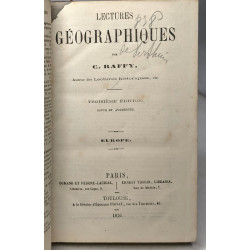 Lectures géographiques - EUROPE - 3e édition revue et augmentée